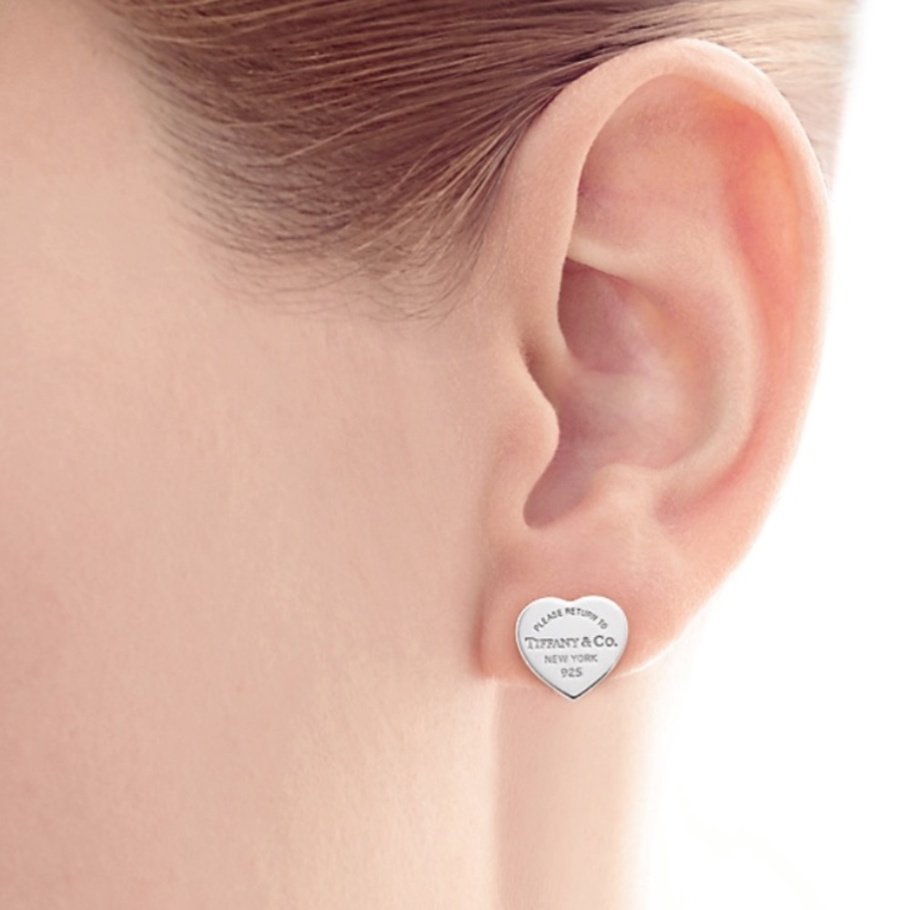 Sterling Silver Mini Return to Tiffany earrings